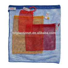 Bolsas de malla de almacenamiento / vegetales Bolsas de red de embalaje / frutas / reciclables